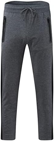 Calça de trabalho de carga, calça de carga masculina calça de moletom folga com bolsos calças pretas calças de cáqui