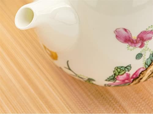 Conjunto de café em cerâmica do conjunto de chá da tarde grosso, panela de chá de cerâmica, copo de decoração em casa