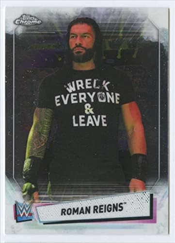 2021 Topps Chrome WWE #64 Roman Reigns