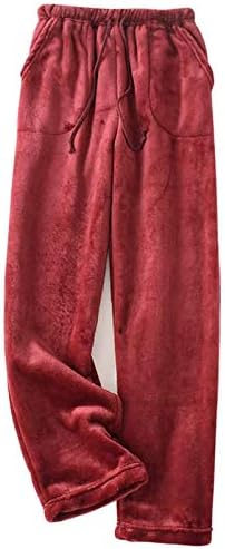 Miashui Business Casual Casual for Women Plus Size Size Mulheres Térmicas Bolsas de lã Pijama Calça casual de verão Mulheres