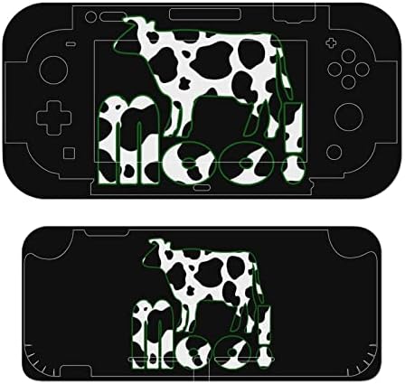 Vaca moo shitch switch adesivos personalizados de belo padrão protetor anti-arranhão para