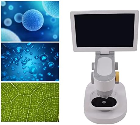 Microscópio digital, imagem clara 100x 600x 1200x Microscópio infantil ideal para casa para casa