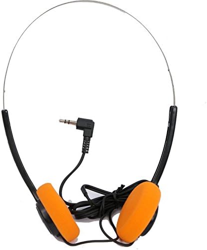 Invent Star Lord Style Walkman Hi-Fi estéreo fone de ouvido para fones de ouvido laranja