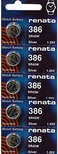 Renata assista a bateria Swiss Made Renata 386 ou SR43SW ou AG12 1.5V