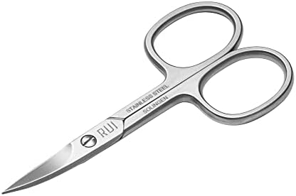 Rui Smiths Pro Precision Pound Scissors | Cortador de aparador de pedicure em aço inoxidável com bordas de corte micro-sedradas