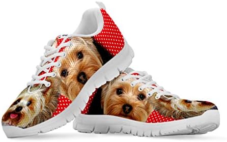 Artista Unknown Kid's Sneakers - Yorkshire Terrier Print Print's Casual Running Shoes