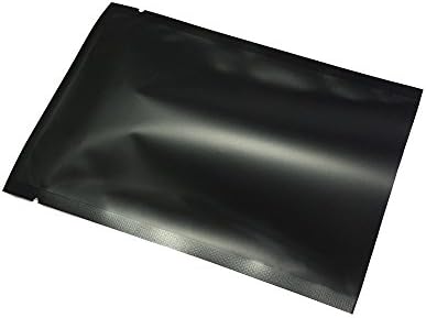 QQ Studio Clear Open Top Colorido Metallic Mylar Bag