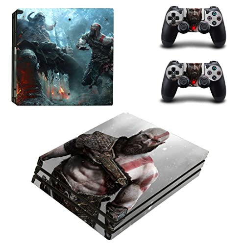 Jogo deus melhor da guerra PS4 ou PS5 Skin Skinper para PlayStation 4 ou 5 Console e 2 Controllers Decal Vinyl V4447