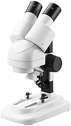 Yasez 2 0x / 40x Microscópio estéreo 45 ° Economia inclinada com uma ferramenta de reparo móvel de Visão LED de Visão LED superior
