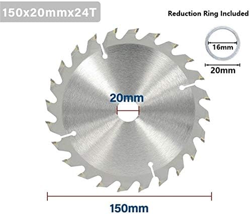 Mountain Men viu Blade Wood Circular SAW LADE Diâmetro de 150 mm Lâmina de madeira 16 24 30 dentes tct serra lâmina carboneto com ponta