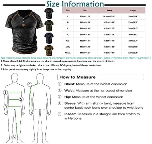 Letra de camisa henley raglan henley masculina dopocq impressão de verão camiseta básica camiseta de manga curta Camiseta casual de botão