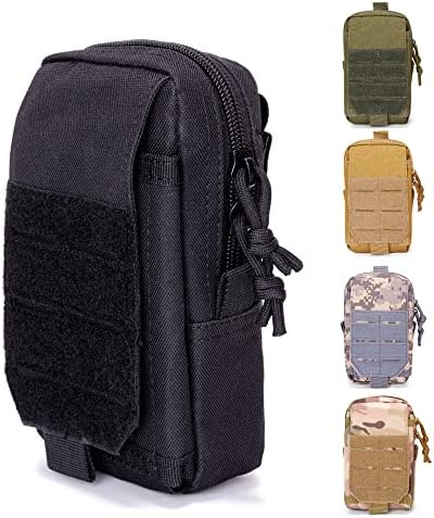 Bolsa tática molle, ginsco universal edc bolsa saco de cintura pacote de bolsa de bolsa de bolsa de bolsa de bolsa de bolsa militar de bolsa de utilidade de utilidade para esporte ao ar livre