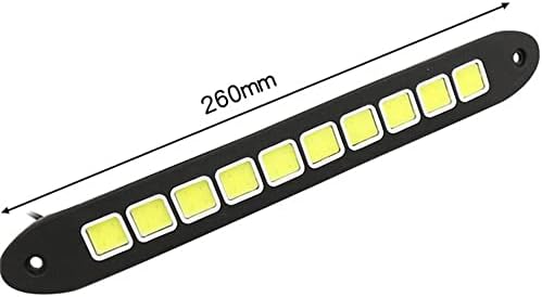 YSY 2PCS Carros flexíveis LED DIA DIA RUNCIMENTO LIVRO DE LIVRA DE HIA