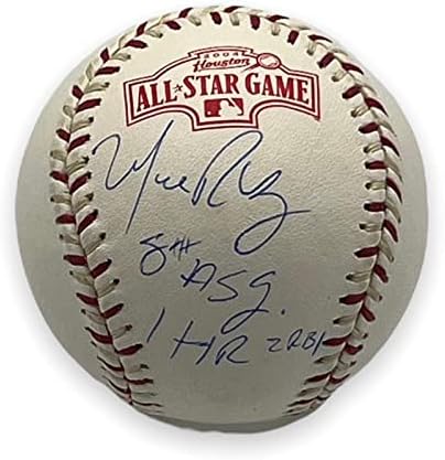 Manny Ramirez assinou autografou o beisebol ASG com inscrições JSA - bolas de beisebol autografadas