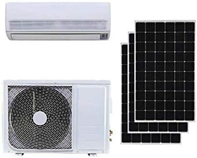 JNTECH 12000BTU SOLAR ACDC Inversor Mini Split Air Conditioner com aquecedor