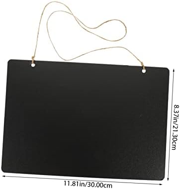 Stobok Message Board Decora Decora Decoração de Casamento Calendário Retor de Redação pendurada Placa de parede Placa de giz decorativa Placa de giz decorativa Sinal de quadro de giz, Placa pendurada DIY Placa de suspensão DIY