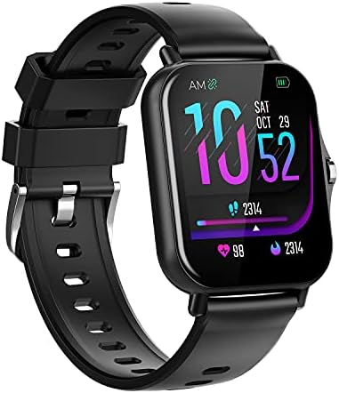 Relógios Smart Smart Pipishoop, SP2 Fitness Tracker Freqüência cardíaca Relógios para homens, 1,69 polegada Exibir fitness relógio IP67 Relógio digital à prova d'água