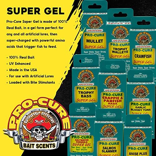 Super gel de água salgada pró-cura, 8 onças