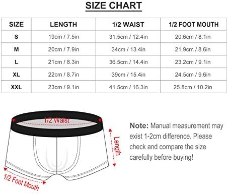 Carto -de -bacow fofo sentado masculino para cueca respirável boxer cuecas elásticas calcinhas macias