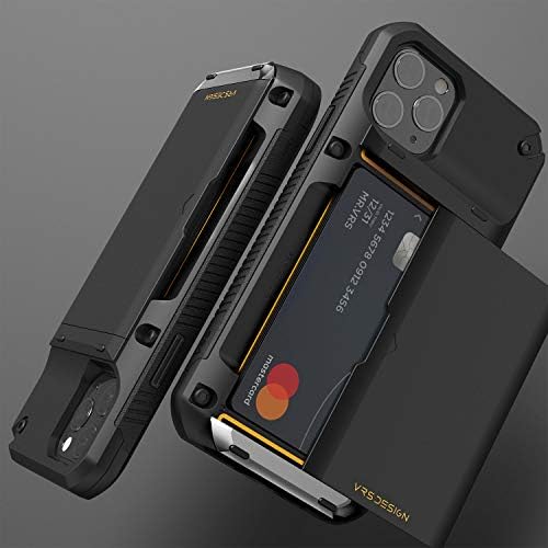VRS Design Damda Glide Pro compatível para iPhone 11 Pro Max Case, com [4 Cards] Premium Sturdy [semi -automático]
