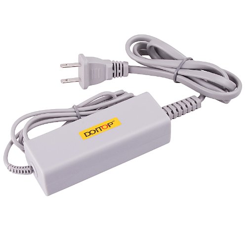 Adaptador de energia do DOITOP TM Grey CABO DE CARGA DE CARREGADO PARA NINTENDO Wii U Gamepad - Gray