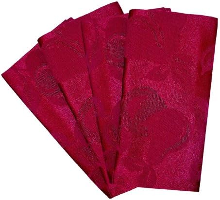 Ritz Damask frutas 4 guardanapos, cranberry