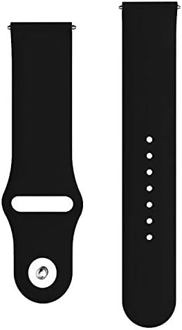 Um Echelon Reduse Reludo Relógio Banda Silicone Substituição Smart Watch Strap Compatível com Garmin Venu com trava de botão