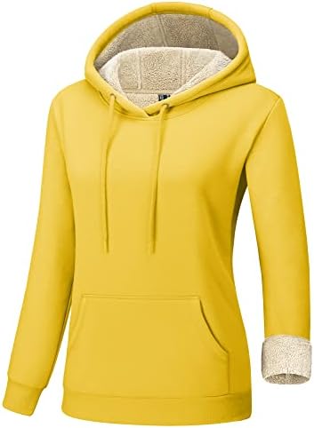 TACVASEN FELIMENTO FELIMENTO COLAVER CULTOCE FLEECE Classic-Fit Sweatshirt Capuz ativo com bolsos Tops casuais