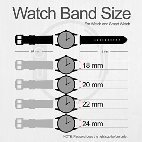 CA0725 Ruta Pattern Leather Smart Watch Band Strap for Wristwatch Smartwatch Smart Watch Tamanho