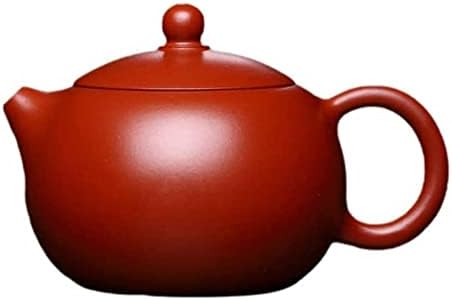 Conjunto de chá zisha feito à mão, bule de chá feito à mão para uso doméstico de chá de chá de barro de barro.