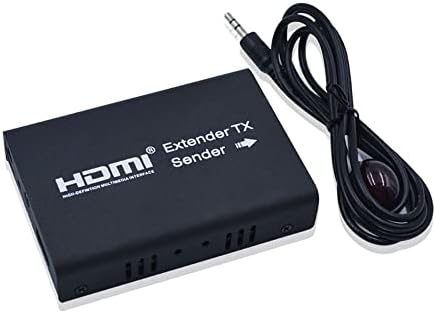 Extender HDMI com mais de 393ft/120m HDMI Ethernet Adapter Support Full HD 1080p@60Hz 3D EDID Cópia Deep Color Syncronsly