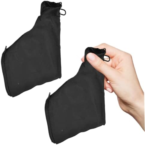 Yapthes Black Dust Collection Bag, 2pcs Sacos de coletores de poeira para serra de esquadria, lixadeira de cinto