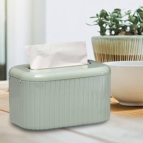 Caixas de capa de lenços de papel com o organizador de banheiro decorativo da primavera horizontal ou vertical durável para banheiro