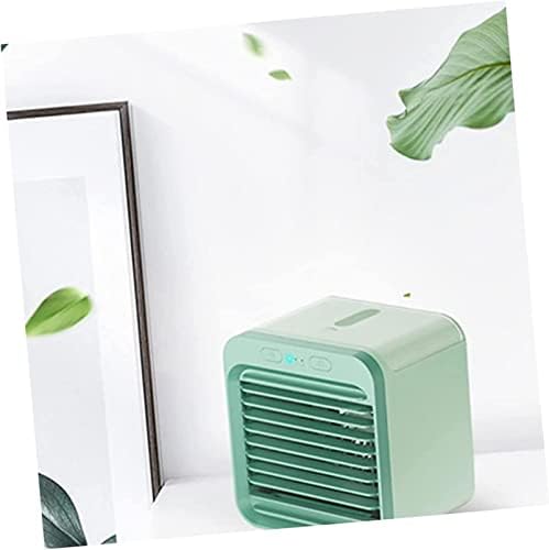 Fanni Mini Handheld Fan Charging Fan Fan Fan Fãs para Table Home Top Fan Fan Water Cooling Fan Student Armicing Fã portátil Green