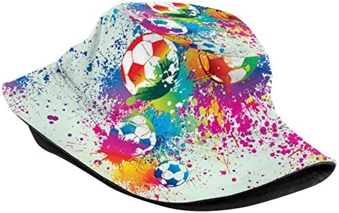 Chapéus de balde de futebol de futebol de futebol verão chap de sol