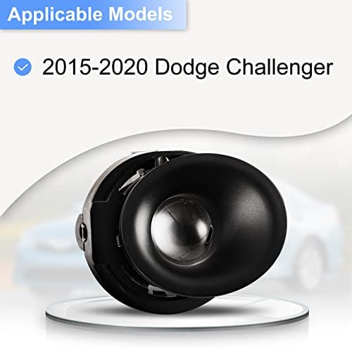 Luzes de neblina roxx para 2015-2020 Dodge Challenger, lâmpadas de pára-choques do par de fãs de neblina