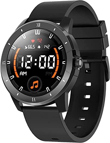 DulaSp Smart Watch Men com rastreador de fitness e monitor de freqüência cardíaca Bluetooth Call Pressão arterial Sports
