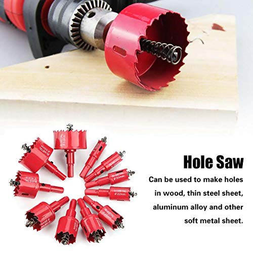 Brill Brill Bit Bit Hole Hole Cutter, 1 PC M42 HSS Broca de abridor de orifícios bi-metal Bits Frill Bits para Plástico