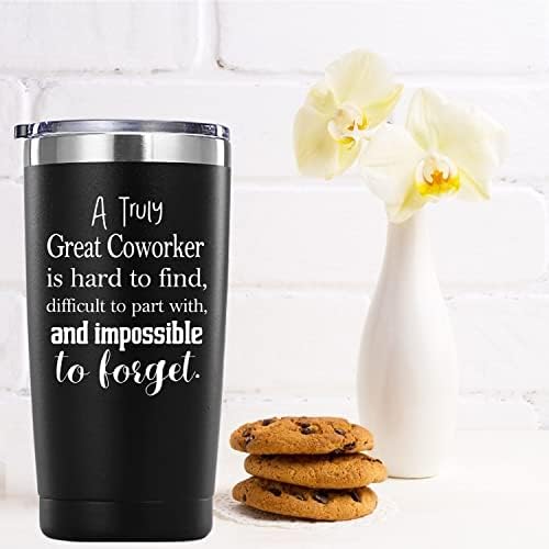 CWTCH Um grande colega de trabalho é difícil de encontrar presentes de copo.20 Oz indo embora, Goodbye Mug Gifts para