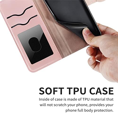 Caixa de carteira Isadenser Compatível com Samsung Galaxy S22 Ultra [Holder de cartões] Life Life Tree Design PU Flip