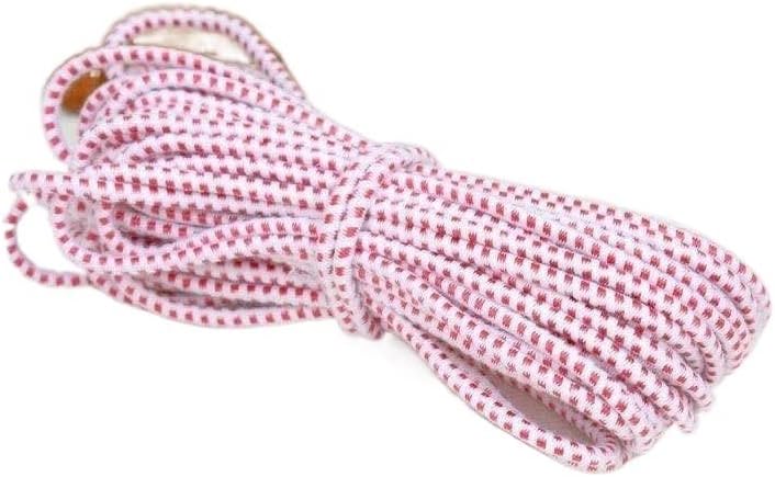 Ziytex fácil de transportar 1m, 2m, 5m, 10m e 20m elástico elástico trecho corda trançada elástica bandagem de costura elástica coroa coroa costura