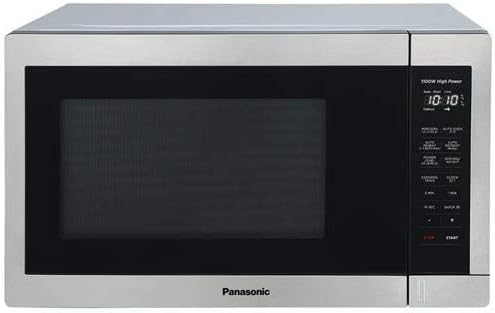 Panasonic NN-SB658S é um toque de toque inteligente de cozimento de 1,3 Cu 1100w, com toque inteligente, o forno de microondas