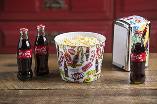 Tablecraft CC401 Coca-Cola Pipcorn/Snack Bucket Pop!, Red