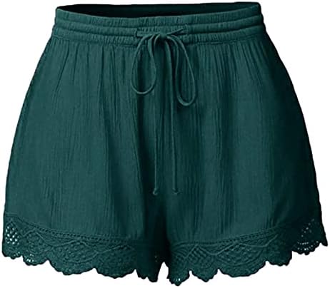 Calça de renda calças peças perneiras 2 shorts amarre ioga esporte e calças de tamanho de corda femininas