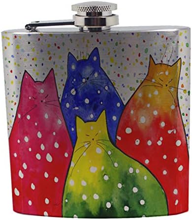 Sunshine casos Fiesta Polka Dot Kitties Cat Art por Denise todos