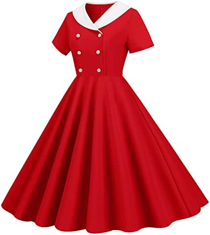 Camponês vintage camponês básico steampunk casual para menina adolescente de manga curta vneck spandex midi vestidos femininos