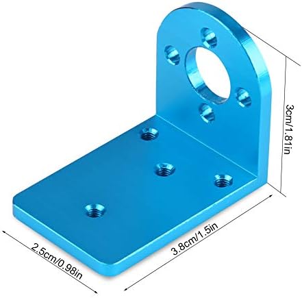 Base do motor RC, assento de montagem do motor de forma de metal L, montagem do motor RC resistente ao desgaste