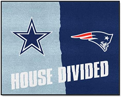 Fanmats NFL Unissex-Adult House Divided Mat