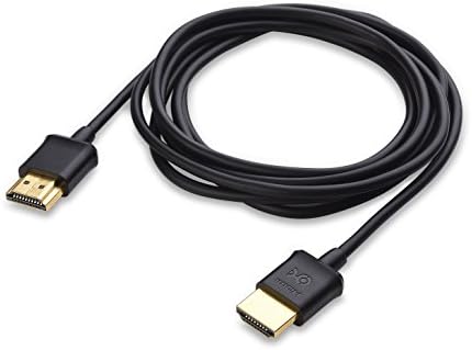 Cabo Matters 2-Pack Ultra Thin HDMI Cabo 6 pés 4K com classificação com Ethernet