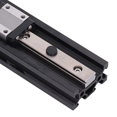 Trilho de alumínio, trilho linear de slot em v, 2040 12h de extrusão de alumínio anodizado trilho linear com 4 tamanhos disponíveis